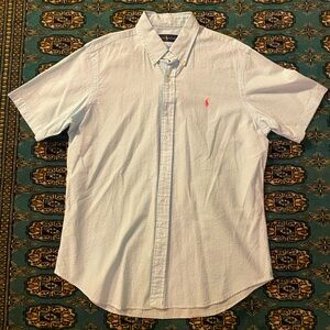Men’s Ralph Lauren Linen Collared Shirt.
